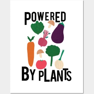 Powered By Plants Posters and Art